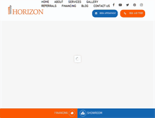 Tablet Screenshot of horizonremodelinginc.com